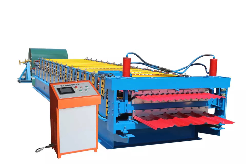 Gute dachplatte Blattrolle der Qualitätsfabrik direkt trapezoide Stahl, diemaschine bildet