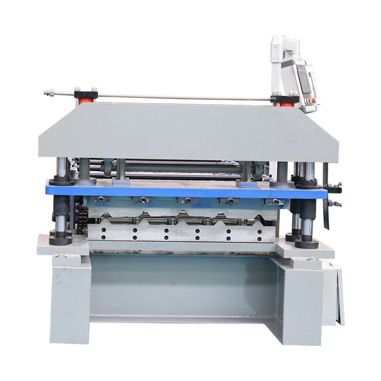 Farb-Stahl galvanisierte die 5 Rippen-das Metall-Ibr-Dach-Platten-Rolle, die Maschinen-Fabrikpreis bildet