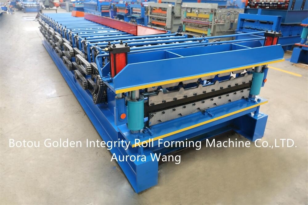 Doppelschichtmetallrolle, welche Blechtafeldoppelschicht-Plattenrolle Maschine neuen Typs die automatische bildet Walzwerk p bildet